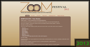 Zoom Festival 2012 Website
